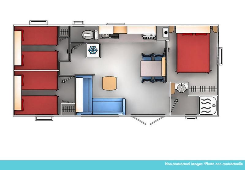 Three-Bedroom Mobile Home "Bien Etre Premium" Air Conditionning